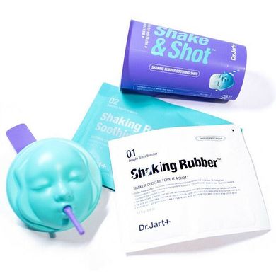 Моделювальна маска з екстрактом альпінії, алое та гуави Dr. Jart+ Shake & Shot Rubber Soothing Mask 50 г - основне фото