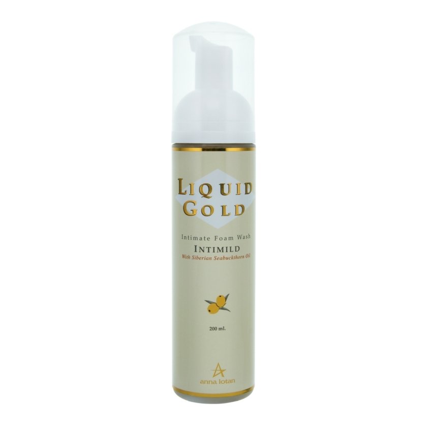 Мило для інтимної гігієни Anna Lotan Liquid Gold Intimild Foam Wash 200 мл - основне фото