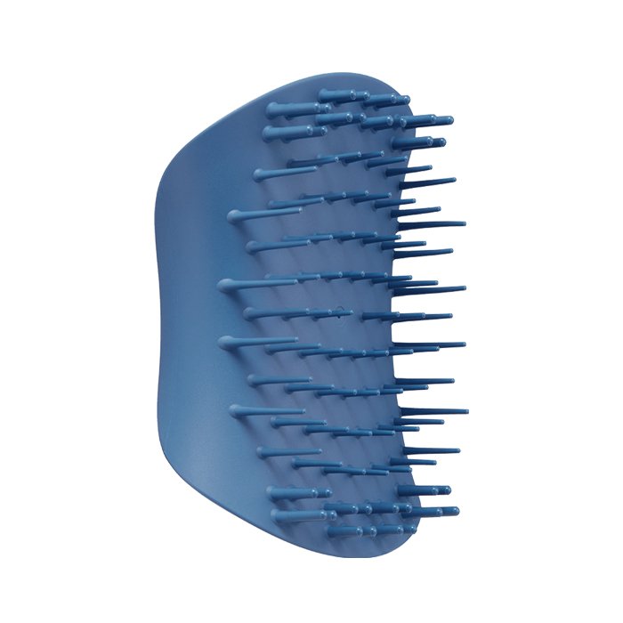 Синя щітка для масажу голови Tangle Teezer The Scalp Exfoliator and Massager Coastal Blue - основне фото