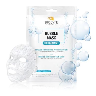 Пузырьковая тканевая маска Biocyte Bubble Mask 1 шт - основное фото