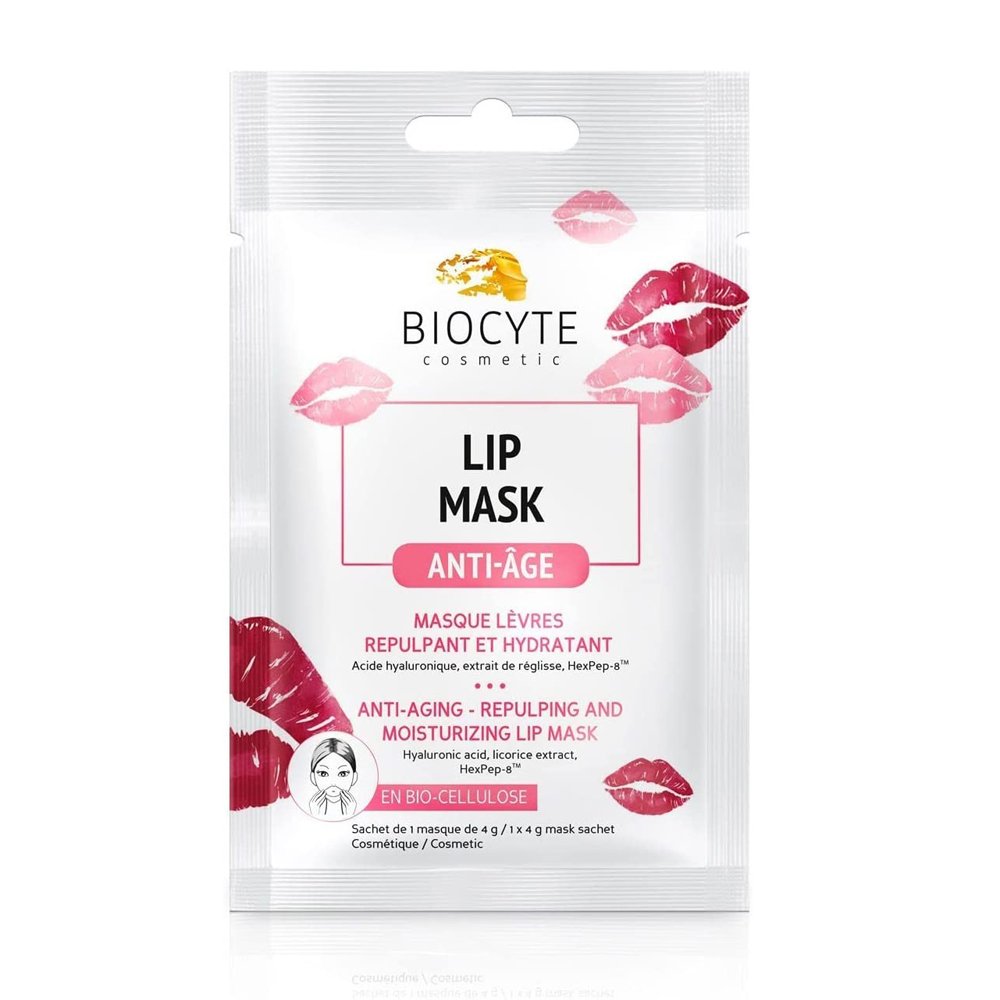 Зволожувальна маска для губ Biocyte Anti-Aging Repulping and Moisturizing Lip Mask 1 шт - основне фото