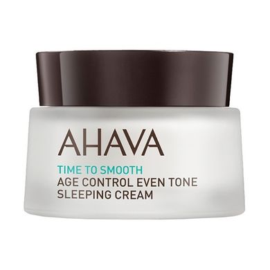Нічний відновлювальний крем Ahava Age Control Even Tone Sleeping Cream 50 мл - основне фото