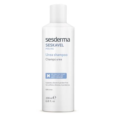 Очищающий шампунь с мочевиной Sesderma Seskavel Urea Shampoo 200 мл - основное фото