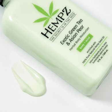 Зволожувальне молочко для тіла HEMPZ Exotic Green Tea & Asian Pear Herbal Body Moisturizer 500 мл - основне фото
