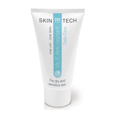 Зволожувальний антиоксидантний крем із вітаміном Е Skin Tech Cosmetic Daily Care Vit. E Anti-Oxydant Cream 50 мл - основне фото