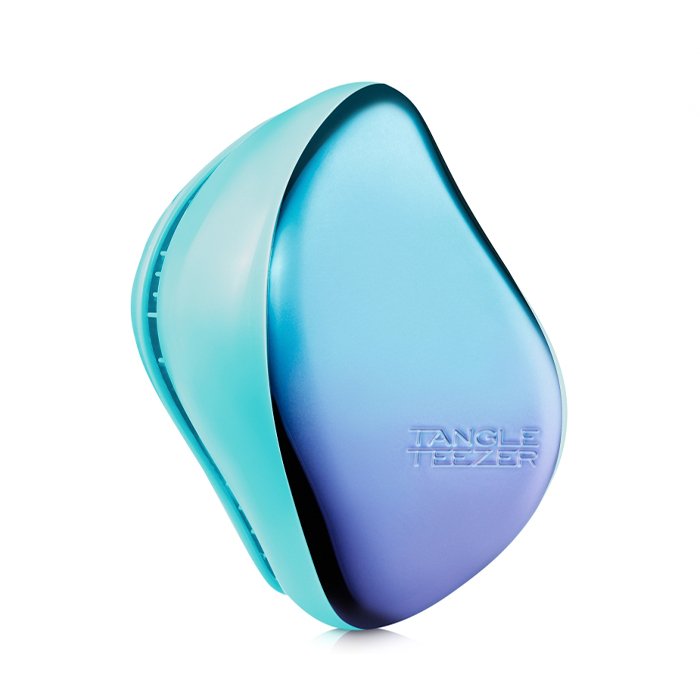 Расчёска с крышкой Tangle Teezer Compact Styler Petrol Blue Ombre - основное фото