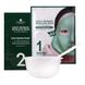 Антивозрастная маска-плёнка с муцином улитки в наборе с чашей и лопаткой Shangpree Green Premium Modeling Mask (Bowl & Spatula Set) 50 мл - дополнительное фото