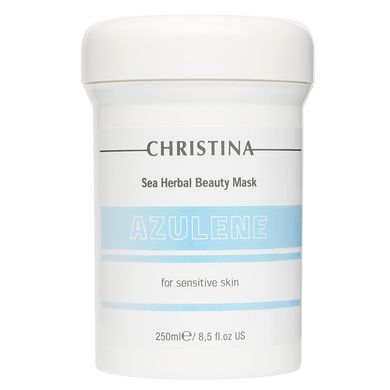 Азуленова маска краси для чутливої ​​шкіри Christina Sea Herbal Beauty Mask Azulene 250 мл - основне фото