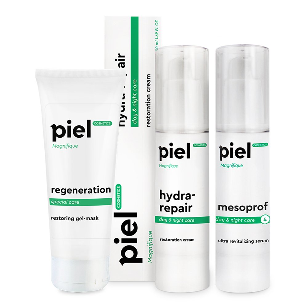 Ревіталізувальний набір «Зволоження та відновлення» для тьмяної шкіри Piel Cosmetics Magnifique Complex: Hydration And Recovery For Dull Skin - основне фото