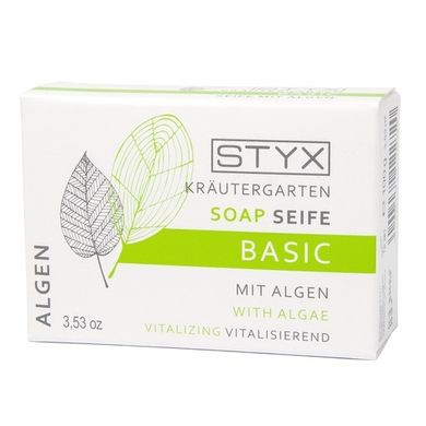Мило «Водорості» STYX Naturcosmetic Kräutergarten Basic Soap With Algae 100 г - основне фото