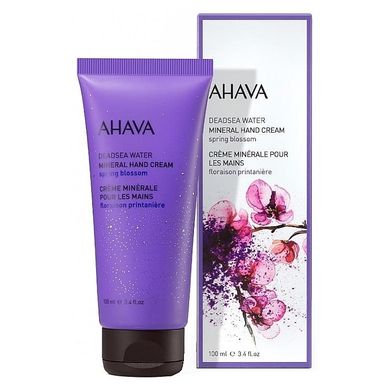Минеральный крем для рук «Весенний цвет» Ahava Deadsea Water Mineral Hand Cream Spring Blossom 100 мл - основное фото