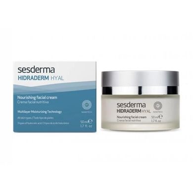 Живильний крем Sesderma Hidraderm Hyal Nourishing Facial Cream 50 мл - основне фото