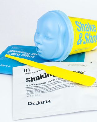 Зволожувальна маска з гіалуроновою кислотою Dr. Jart+ Shake & Shot Rubber Hydro Mask 50 г - основне фото