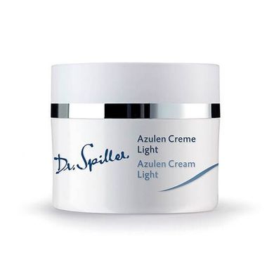 Легкий заспокійливий крем із азуленом Dr. Spiller Azulen Cream Light 50 мл - основне фото