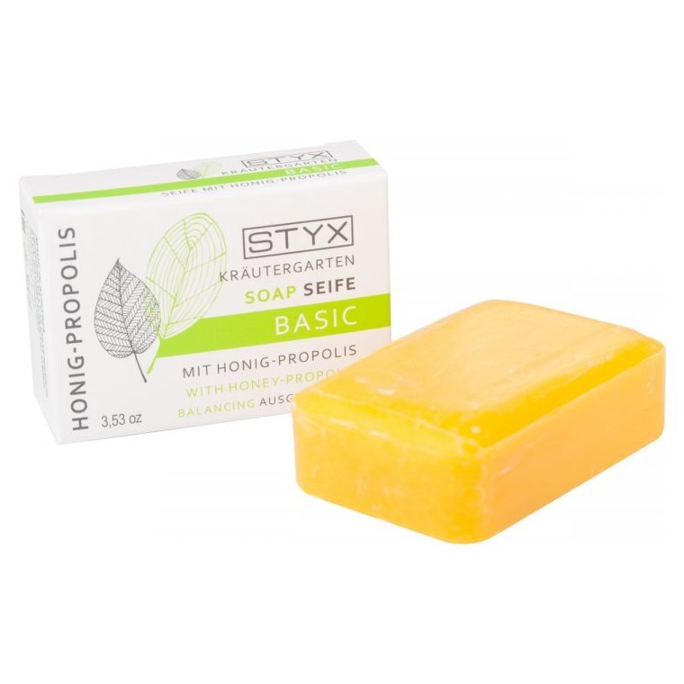 Мило «Мед-прополіс» STYX Naturcosmetic Kräutergarten Basic Soap With Honey-Propolis 100 г - основне фото