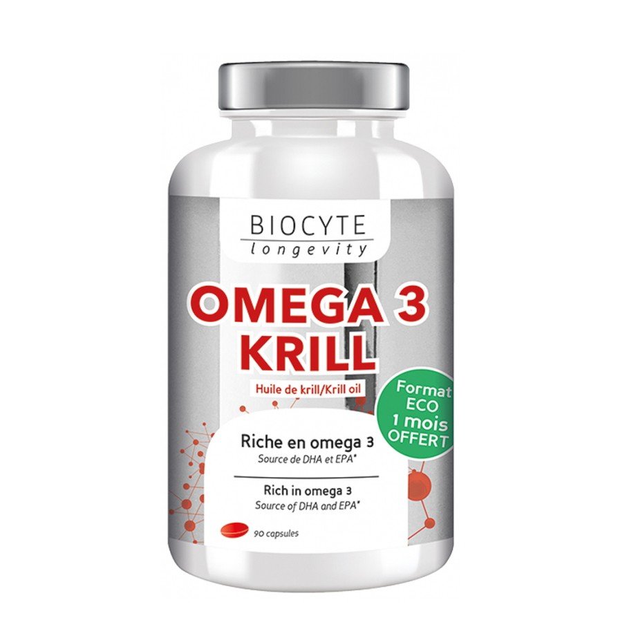 Харчова добавка Biocyte Omega 3 Krill 90 шт - основне фото