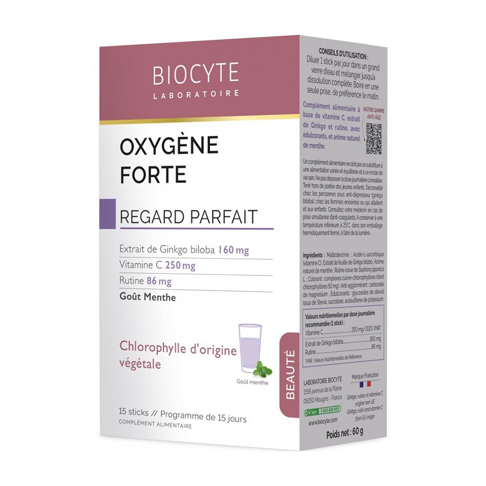 Харчова добавка Biocyte Oxygen Forte 15 шт - основне фото