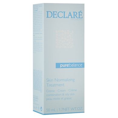Нормализующий крем для комбинированной и жирной кожи DECLARE Pure Balance Skin Normalizing Treatment Cream 50 мл - основное фото