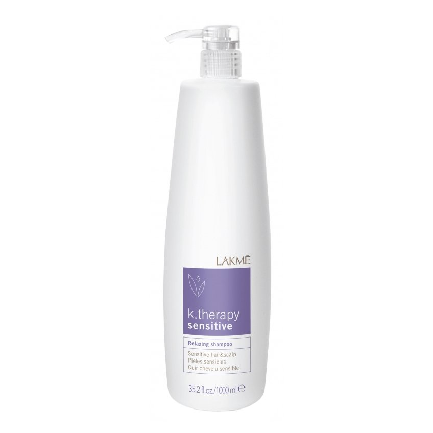 Шампунь для чутливої шкіри голови Lakme K.Therapy Sensitive Relaxing Shampoo 1000 мл - основне фото