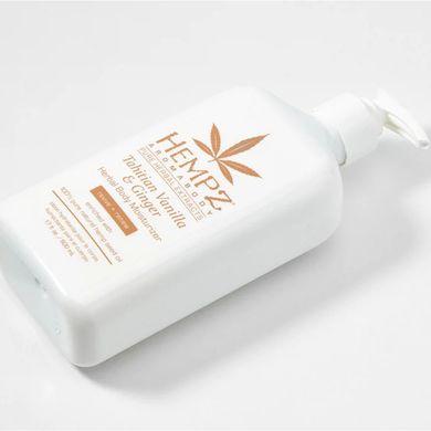 Молочко для тела «Таитянская ваниль-имбирь» HEMPZ AromaBody Tahitian Vanilla & Ginger Herbal Body Moisturizer 500 мл - основное фото