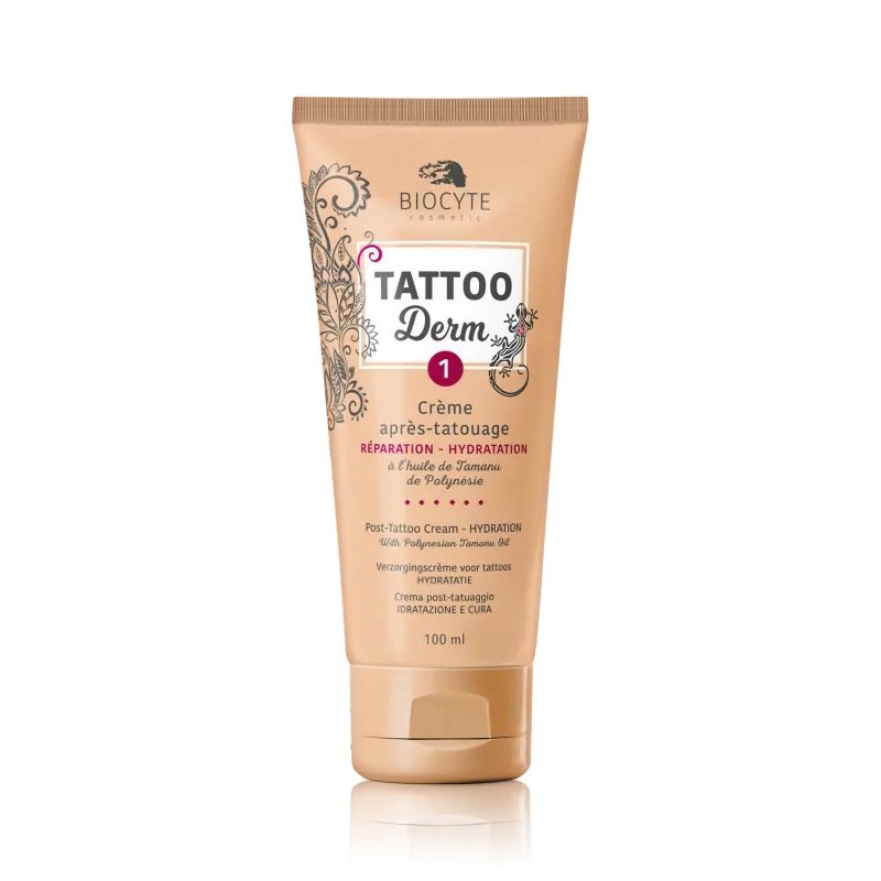 Крем для догляду за татуйованою шкірою BIOCYTE Tattoo Derm Cream1 100 мл - основне фото