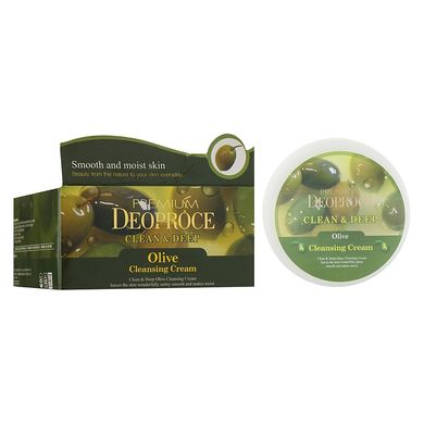 Очищающий крем с экстрактом оливы DEOPROCE Premium Clean and Deep Olive Cleansing Cream 300 мл - основное фото