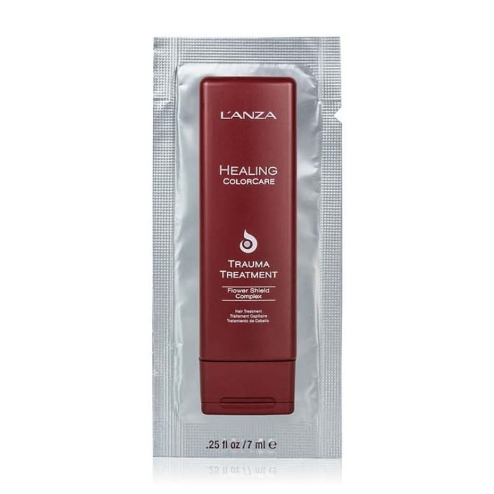 Маска для пошкодженого та фарбованого волосся L'anza Healing Colorcare Color Trauma Treatment 7 мл - основне фото