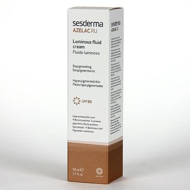 Эмульсия для сияния кожи Sesderma Azelac Ru Luminous Fluid Cream SPF 50 50 мл - основное фото