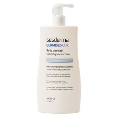 Заспокійливий гель для душу Sesderma Germises CHX Body Hygiene Shower Gel 400 мл - основне фото