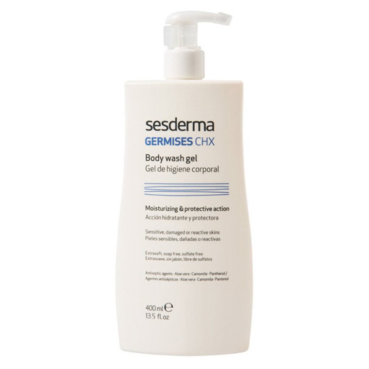 Заспокійливий гель для душу Sesderma Germises CHX Body Hygiene Shower Gel 400 мл - основне фото