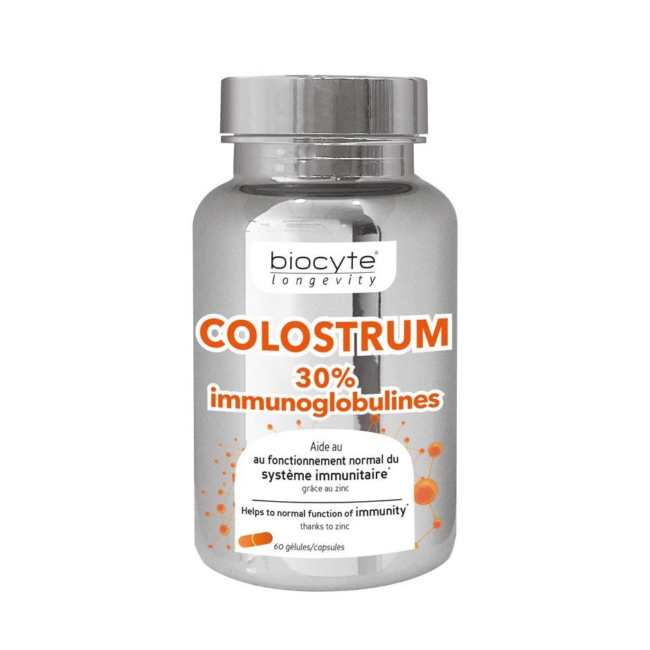 Харчова добавка Biocyte Colostrum Immunoglobulins 60 шт - основне фото