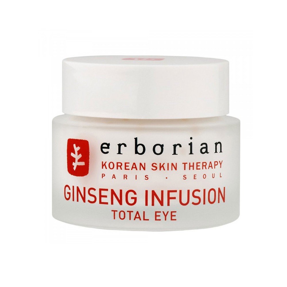 Відновлювальний крем для шкіри навколо очей Erborian Ginseng Infusion Total Eye 15 мл - основне фото