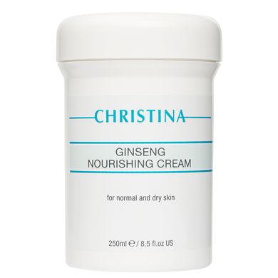 Живильний крем з екстрактом женьшеню для нормальної шкіри Christina Ginseng Nourishing Cream 250 мл - основне фото