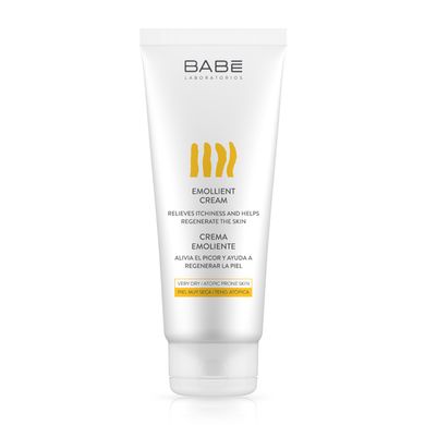 Увлажняющий крем-эмолент для сухой кожи тела BABE Laboratorios Emollient Cream 200 мл - основное фото