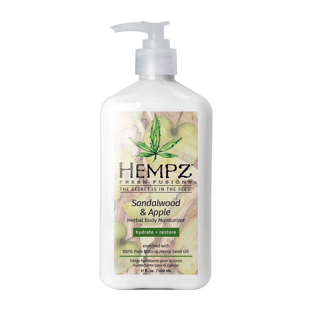 Молочко для тела «Сандал-Яблоко» HEMPZ Fresh Fusions Sandalwood & Apple Herbal Body Moisturizer 500 мл - основное фото