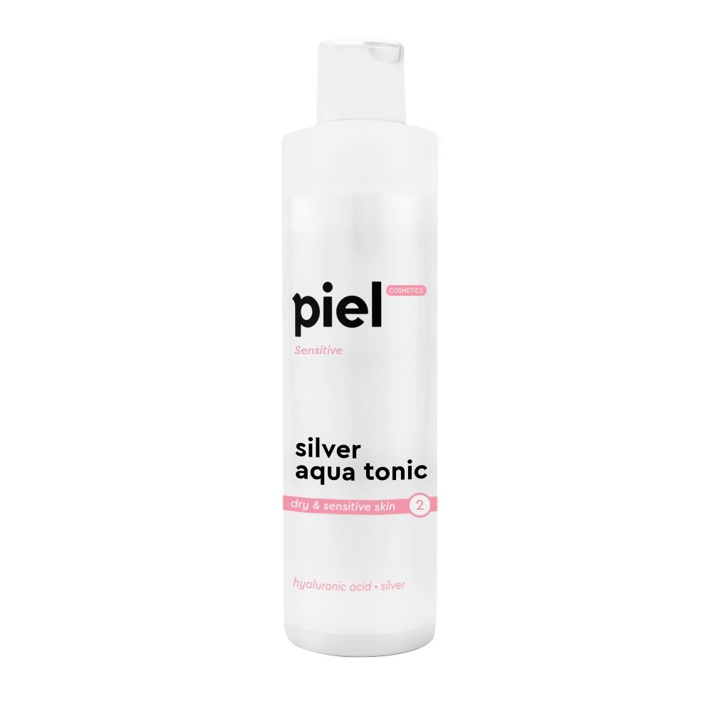 Зволожувальний тонік для сухої та чутливої шкіри Piel Cosmetics Silver Aqua Tonic 250 мл - основне фото
