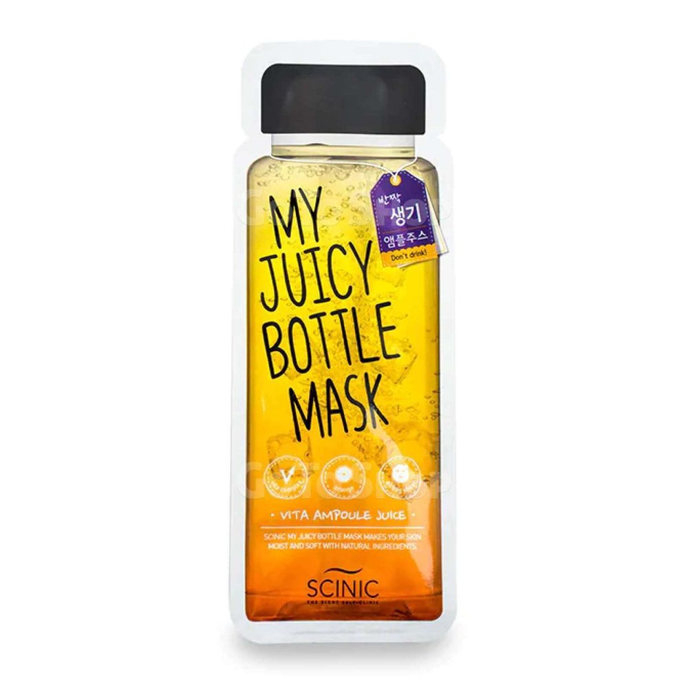 Вітамінна тканинна маска SCINIC My Juicy Bottle Mask Vita Ampoule Juice 20 мл - основне фото