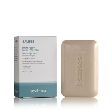 Дерматологическое мыло Sesderma Salises Dermatological Soap Bar 100 г - основное фото