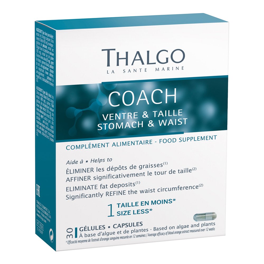 Капсули для живота та талії THALGO Coach Stomach & Waist 30 шт - основне фото