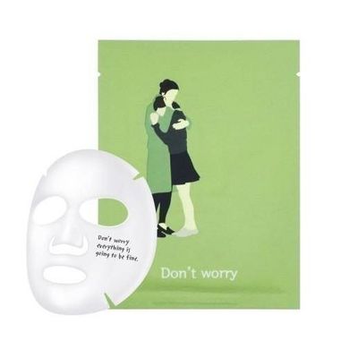 Тканевая маска с экстрактом центеллы для проблемной кожи Pack Age Don’t Worry Healing Mask 25 мл - основное фото
