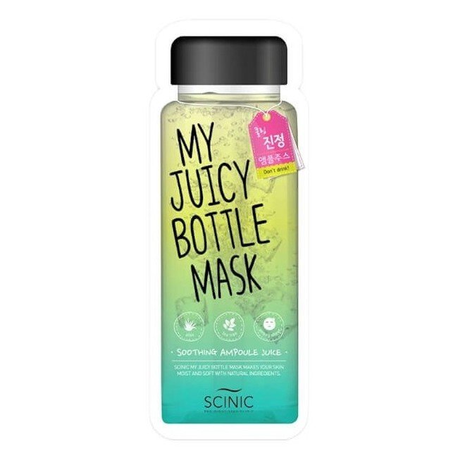 Успокаивающая тканевая маска SCINIC My Juicy Bottle Mask Soothing Ampoule 20 мл - основное фото