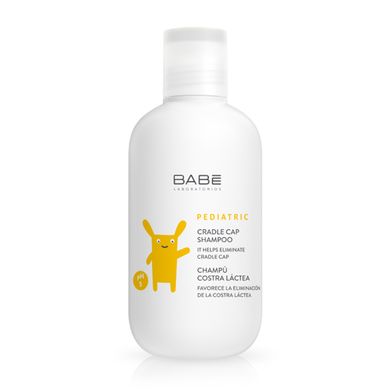 Дитячий шампунь проти себорейної кірочки BABE Laboratorios Pediatric Cradle Cap Shampoo 200 мл - основне фото