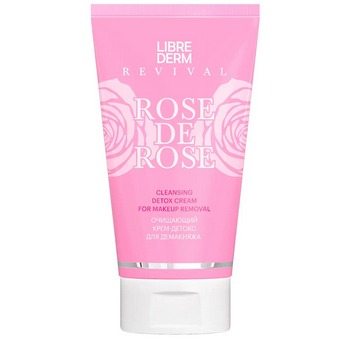 Очищающий крем-детокс для снятия макияжа Librederm Rose De Ros Cleansing Detox Cream For Makeup Removal 150 мл